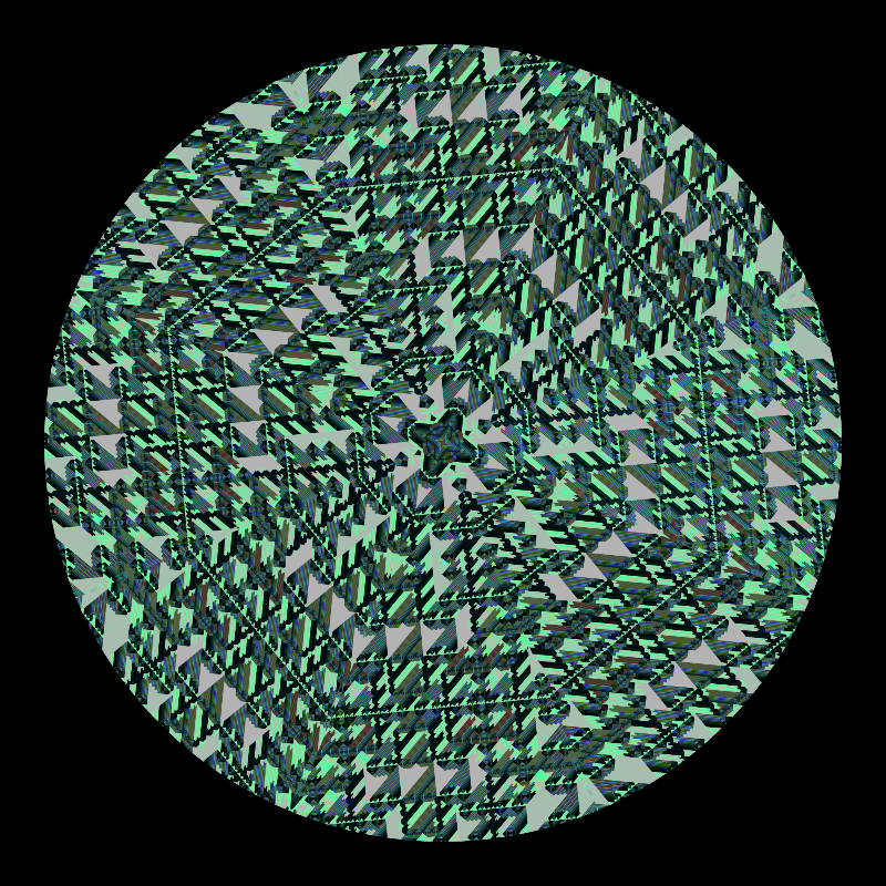 Binary kaleidoscope #124 static NFT preview