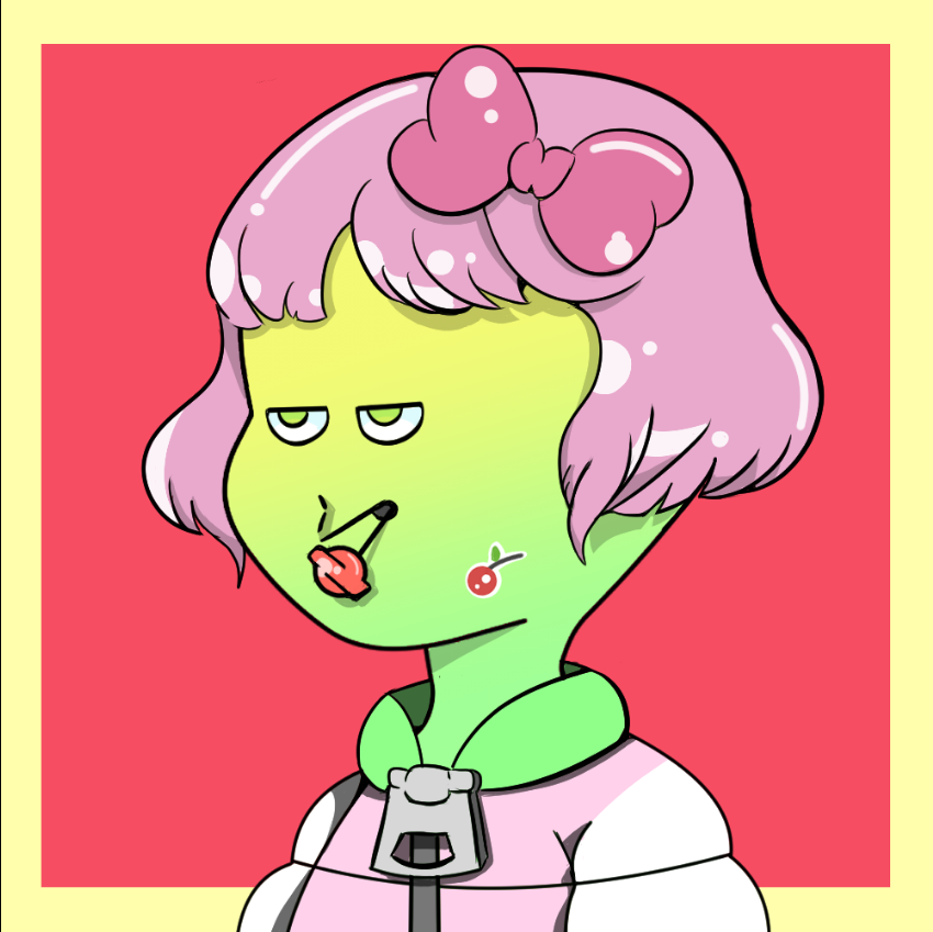 Jelly dudes #2077 static token preview