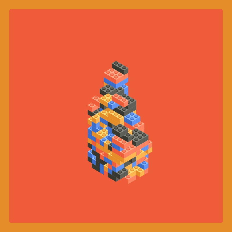 Lego Tower #81 static NFT preview