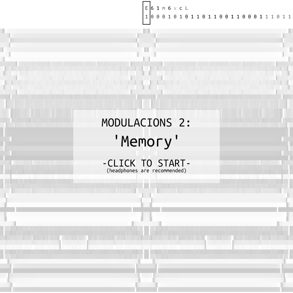 Modulacions 2: 'Memory' (audio) #8 static token preview