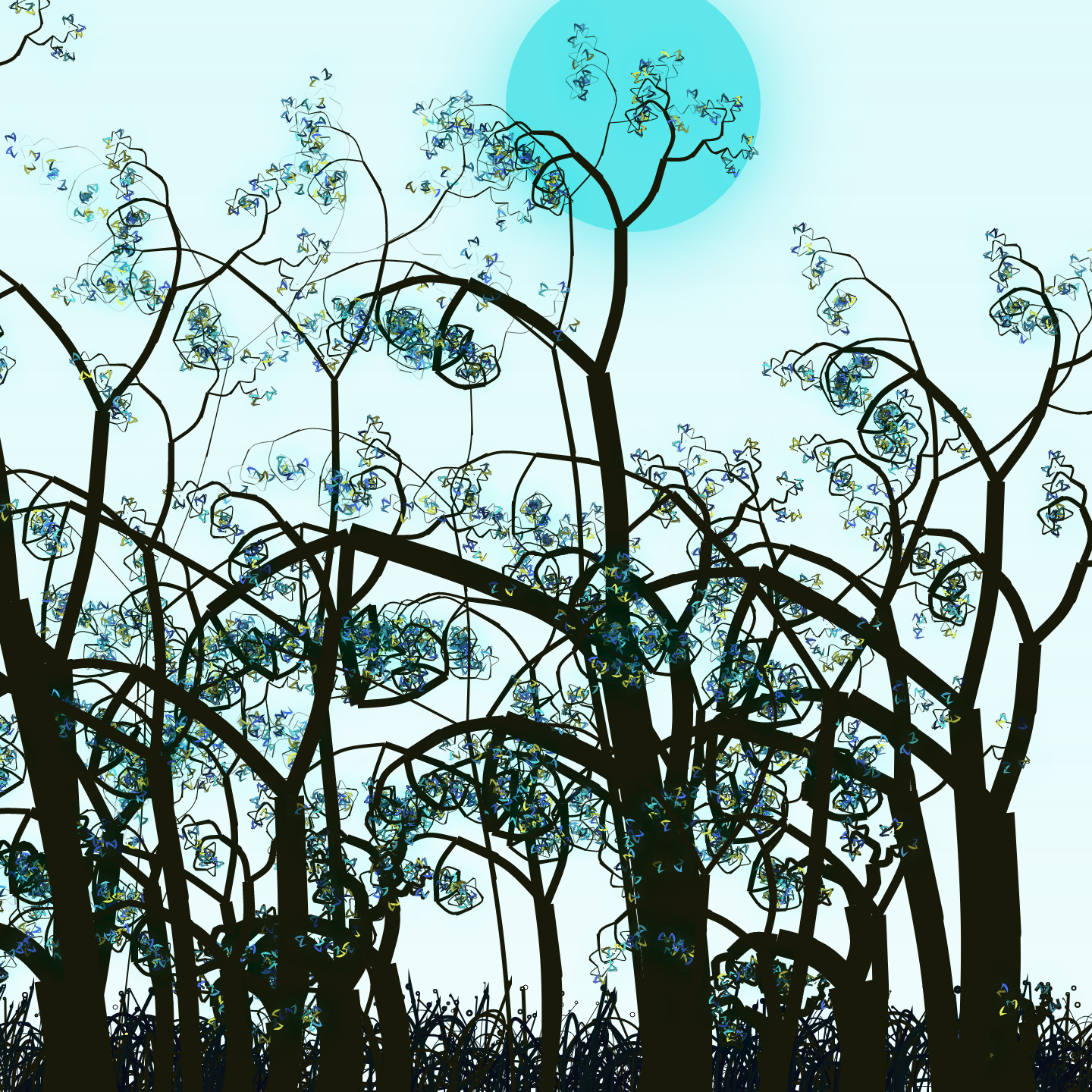 Wildwood Forest #167 static NFT preview