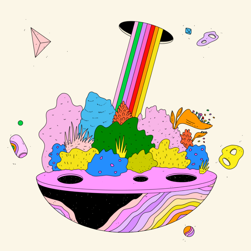 🌈🌴🪐 #98 static token preview