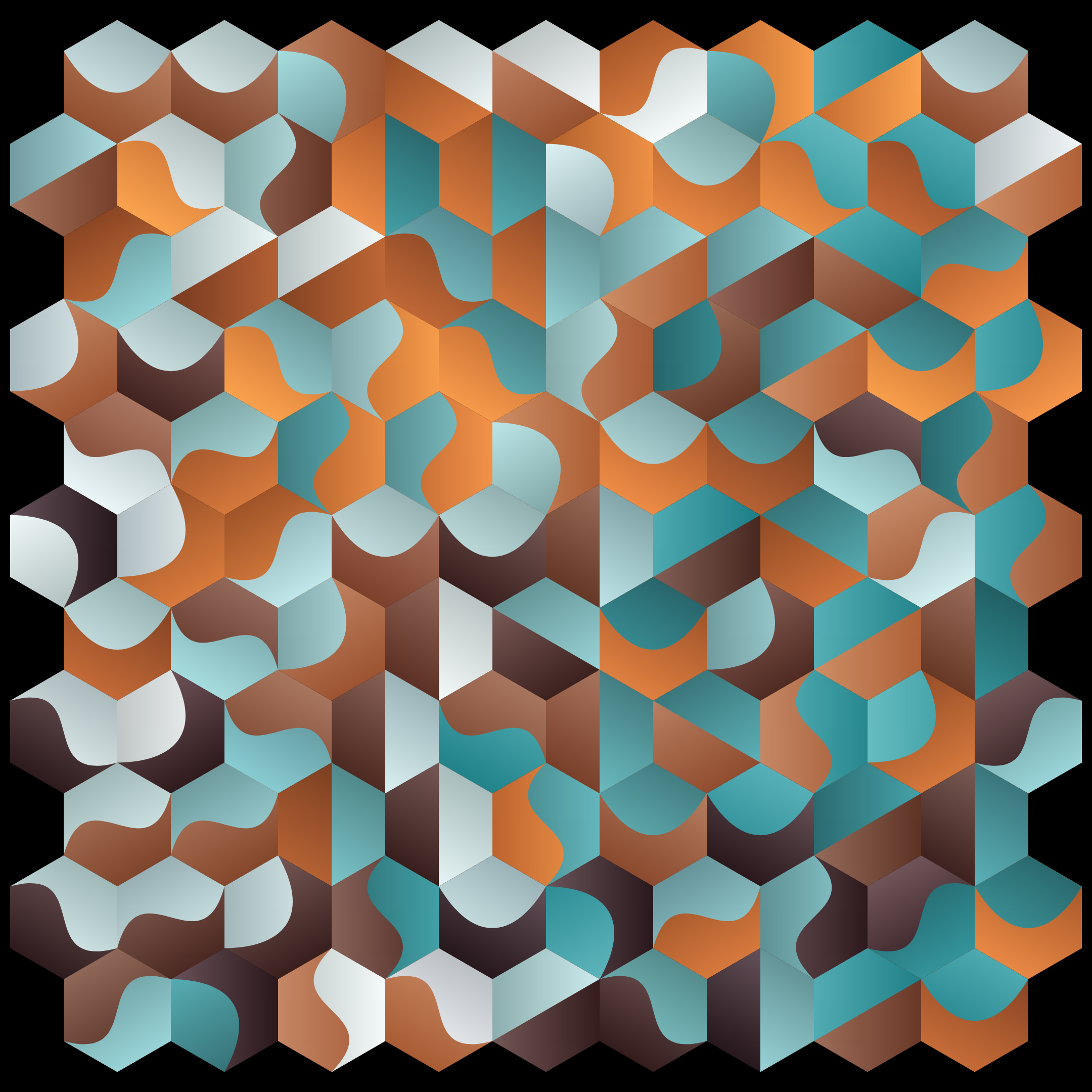 Hex Grid #49 static NFT preview