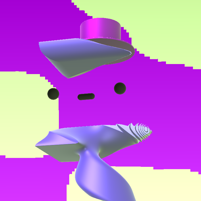SHADER HEADZ #542 static token preview