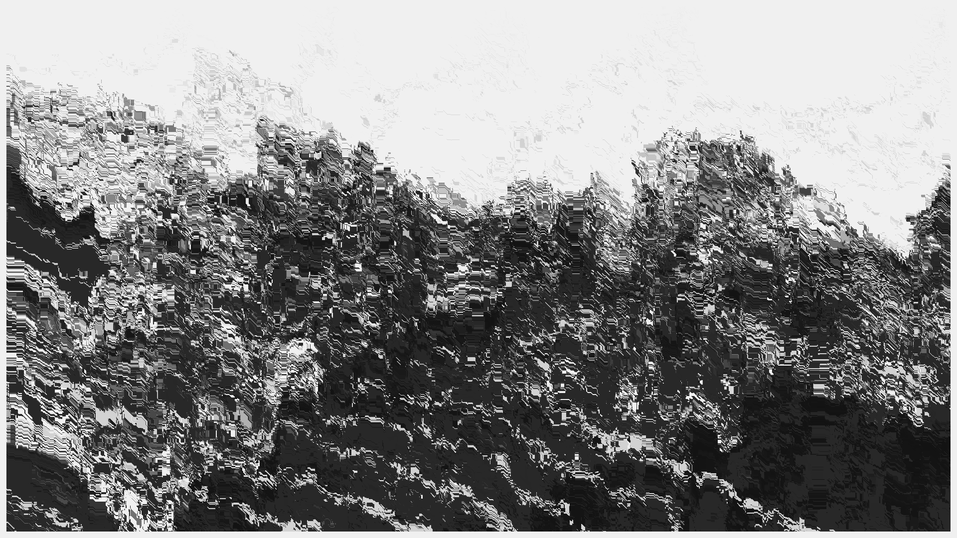 MOUNTAINS #187 static NFT preview