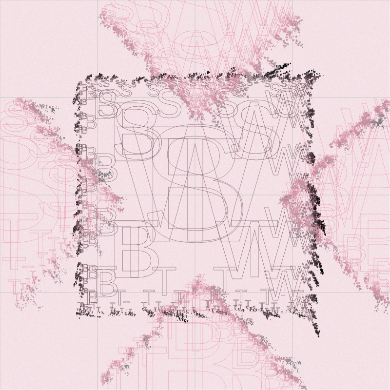 WTBS Logo with Fractals #97 static NFT preview