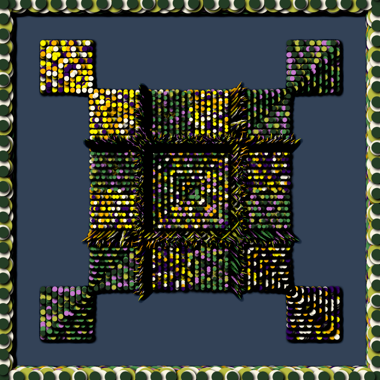 Intricate 4x4 - v2 #74 static NFT preview