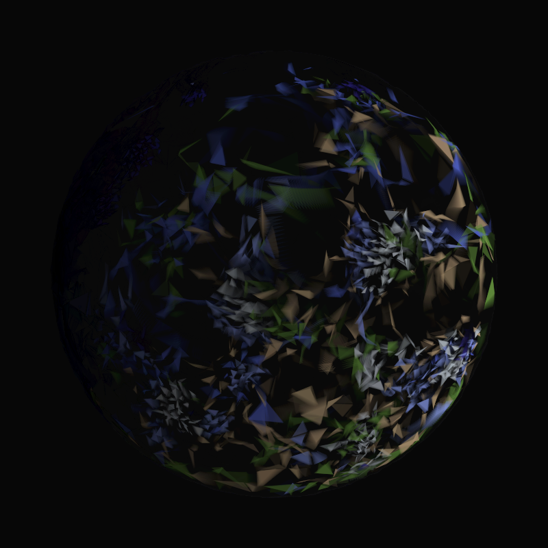 Earth #231 static NFT preview