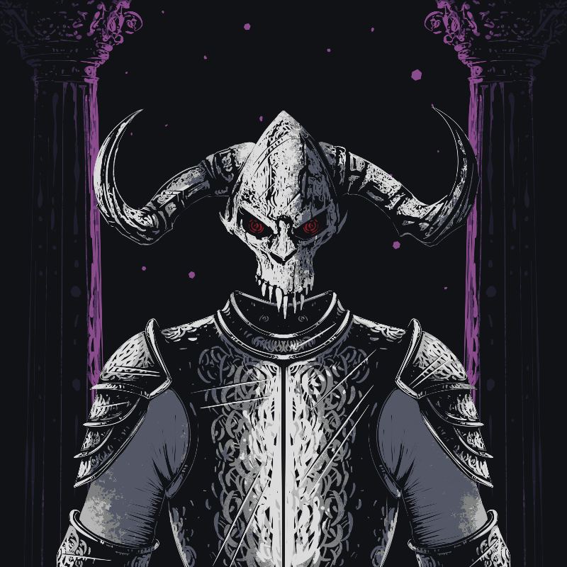 $SKULL Knights #205 static token preview