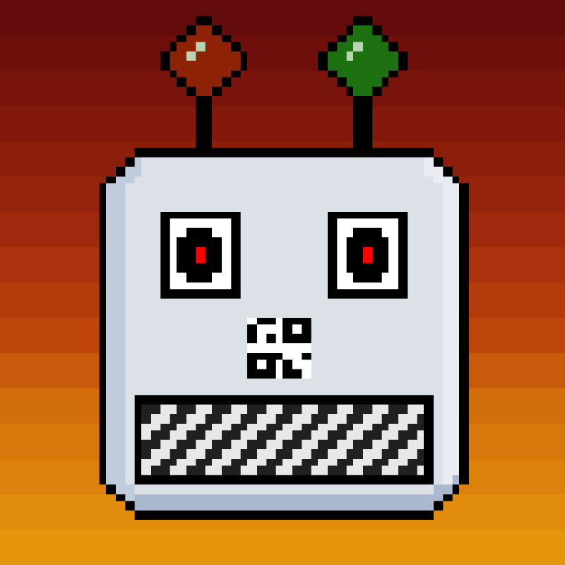 RobotHead #35 static NFT preview