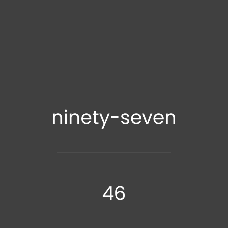 aoon - alphabetical order of numbers #46 static token preview