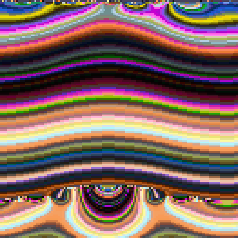 Descending Cellular Automata #39 static NFT preview