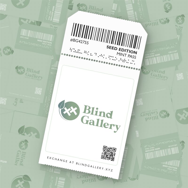 Blind Gallery Mint Pass (Seed Edition) #662 static NFT preview