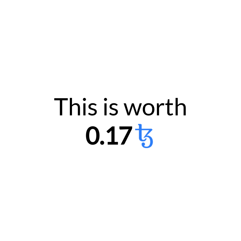 The Value Of Art #64 static token preview