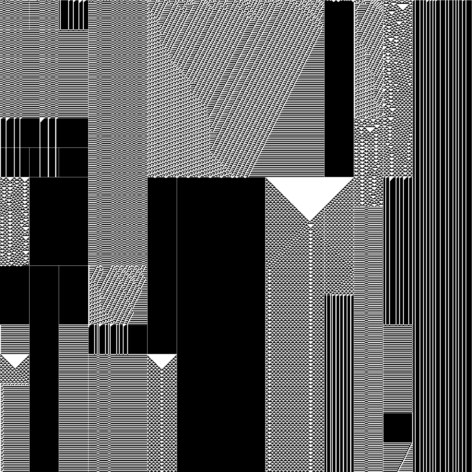 RULES (for Elementary Cellular Automata) #50 static token preview