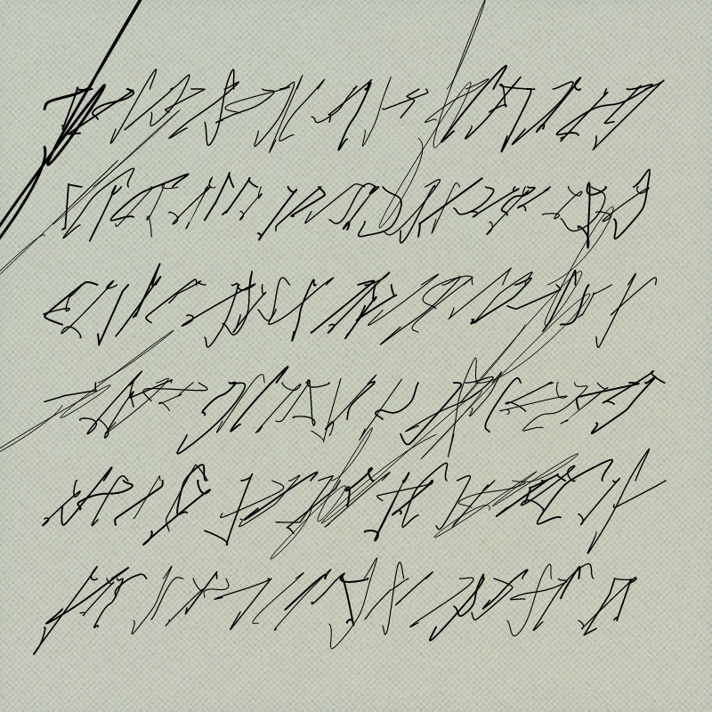 asemic #26 static token preview