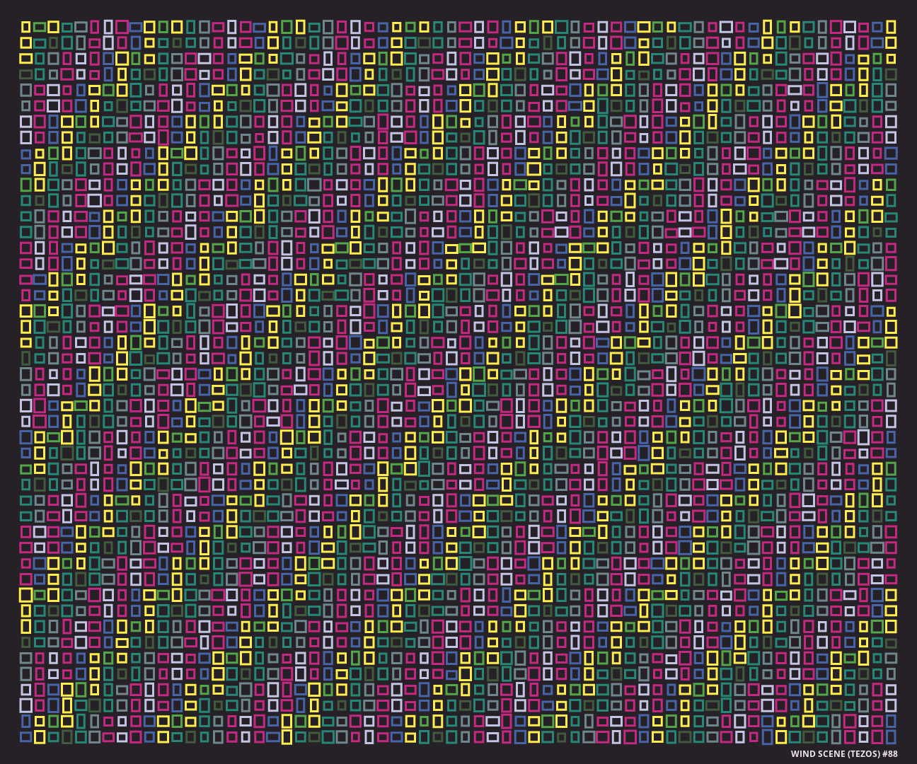 Wind Scene (Tezos) #88 static NFT preview