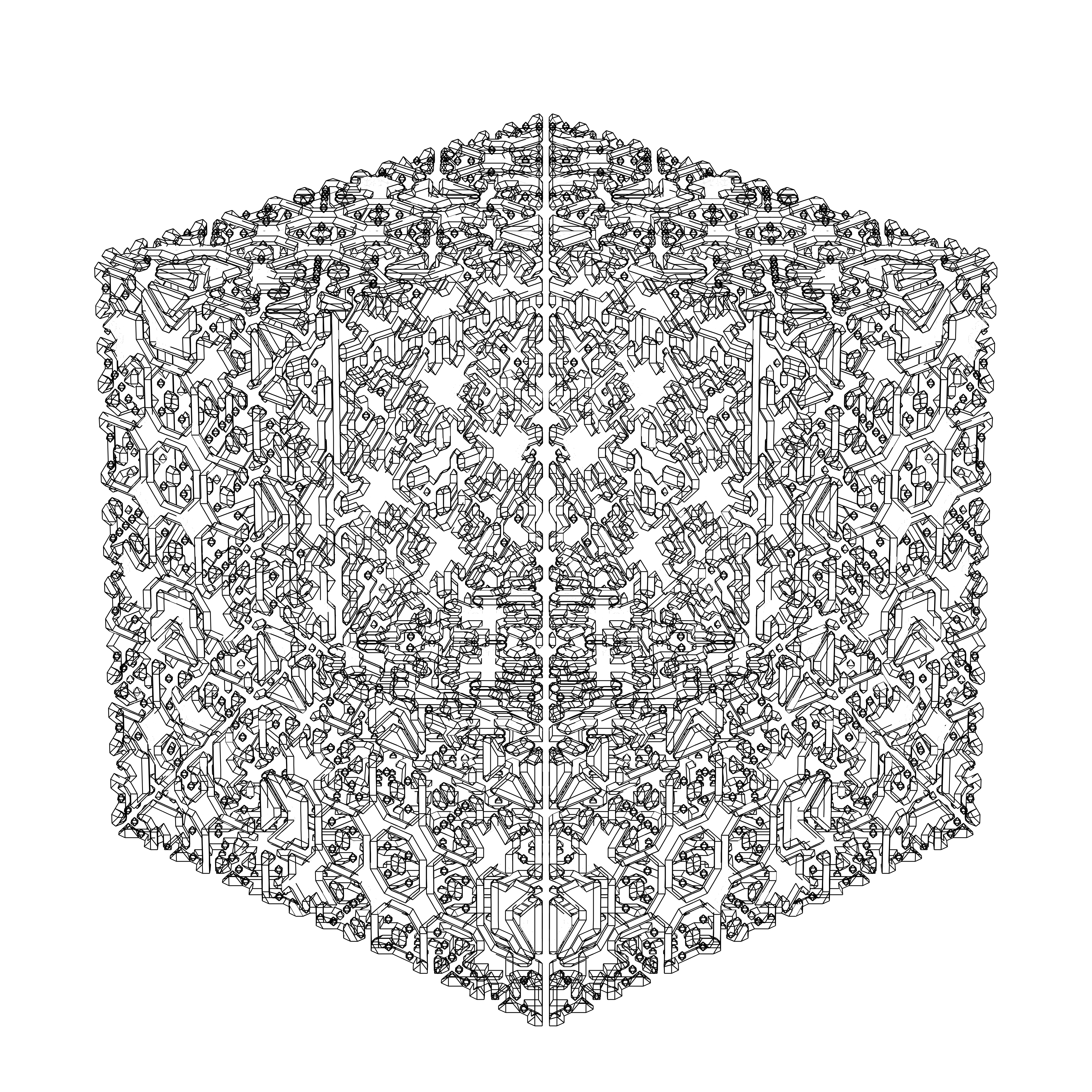 LL21 Alien Art Cube #818 static token preview
