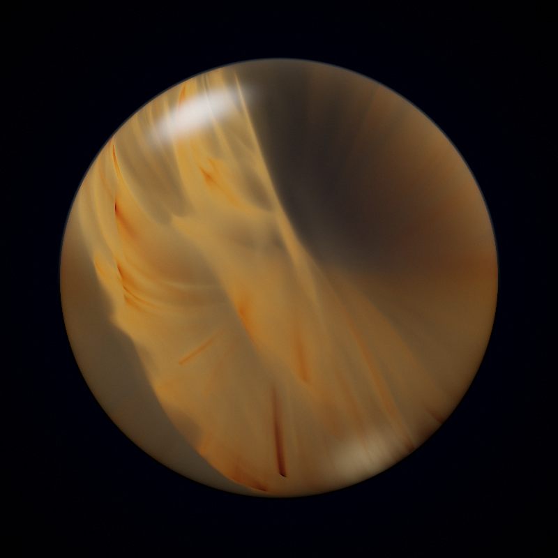 Fractal Marbles #117 static token preview