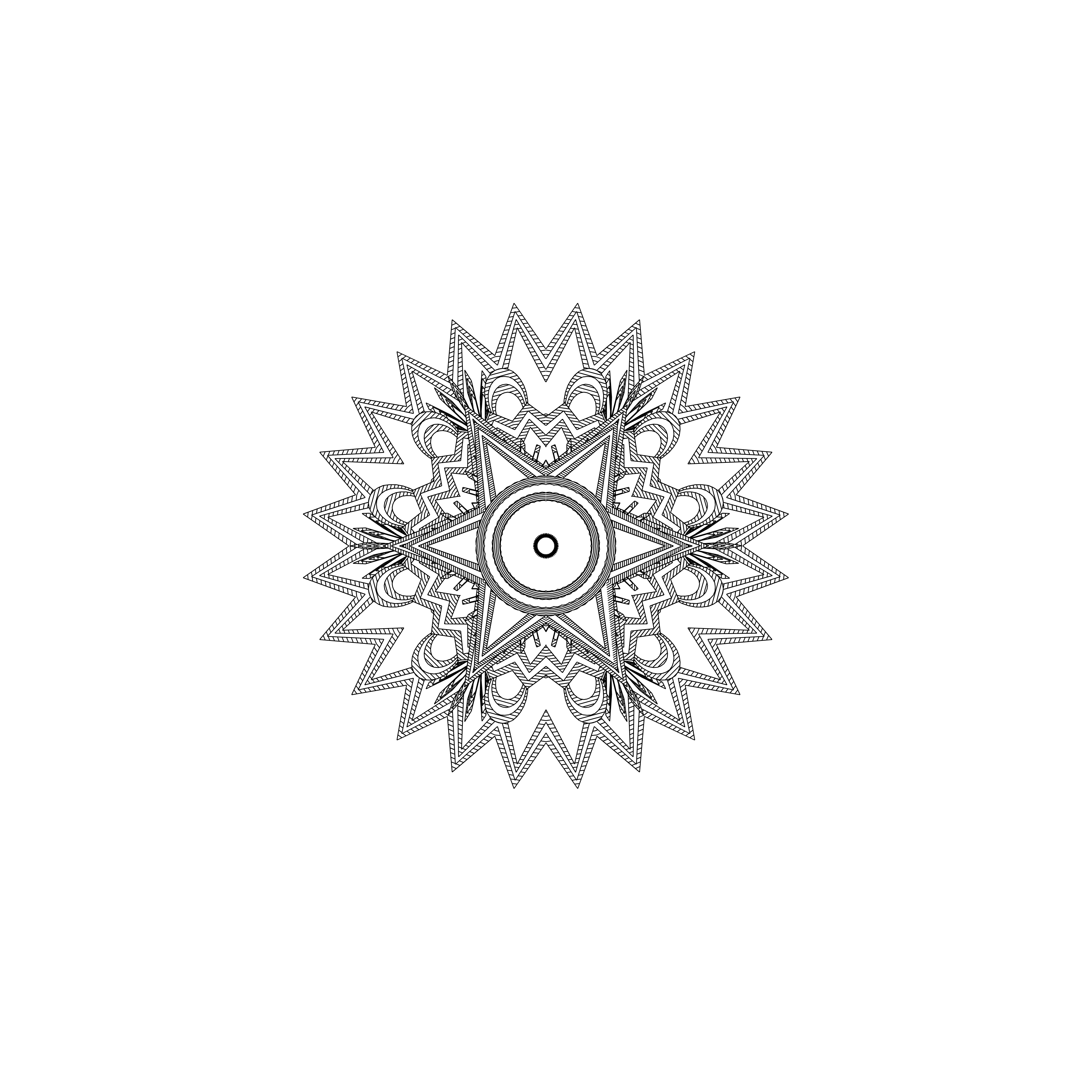 LL21 Mandala #717 static NFT preview