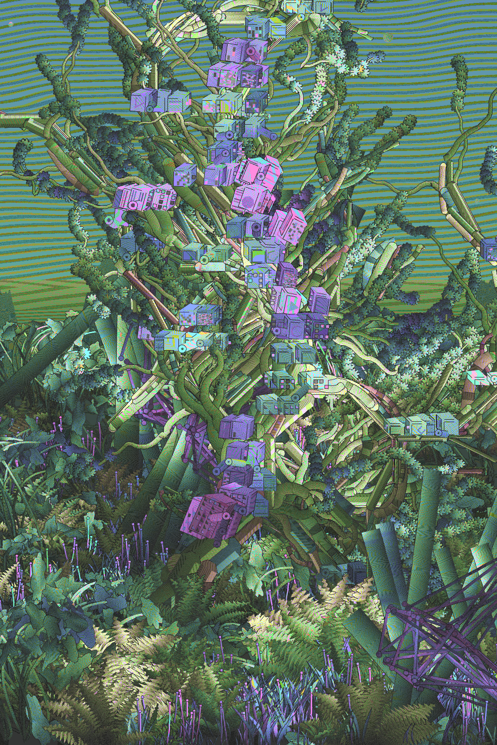 The Spectrum Of Nature #59 static NFT preview