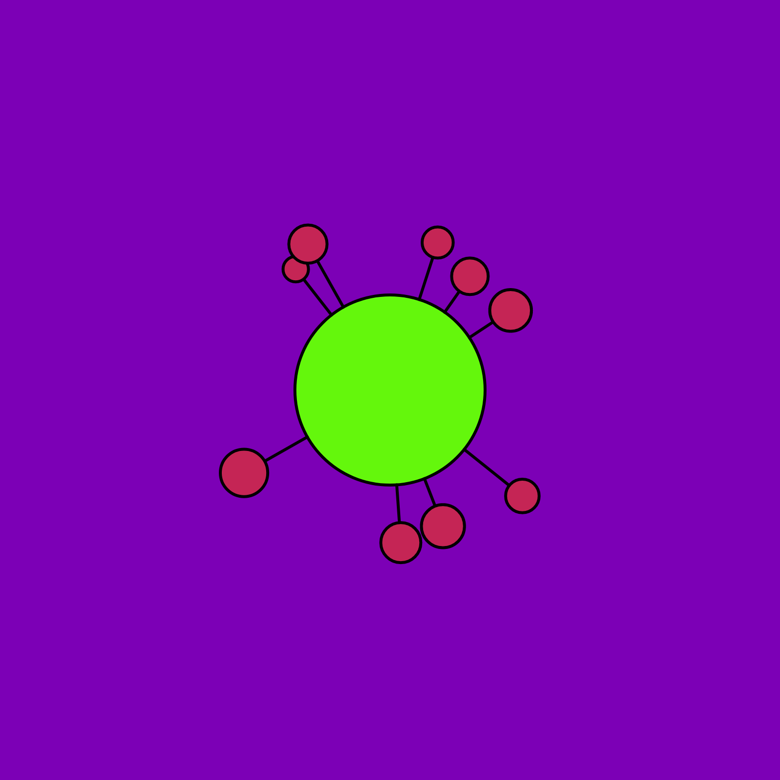 Virus #32 static NFT preview