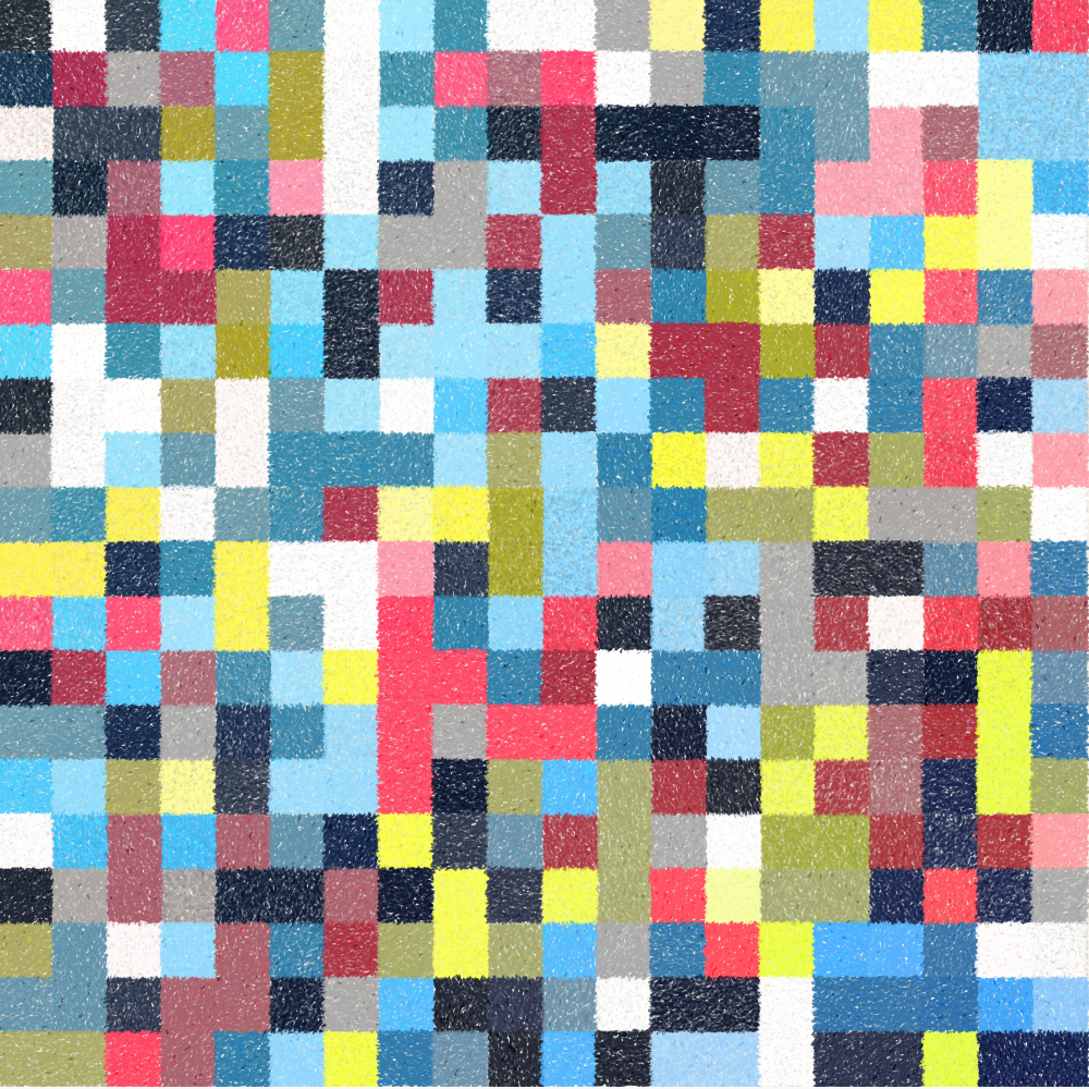 Hydrangea & Patchwork #381 static NFT preview