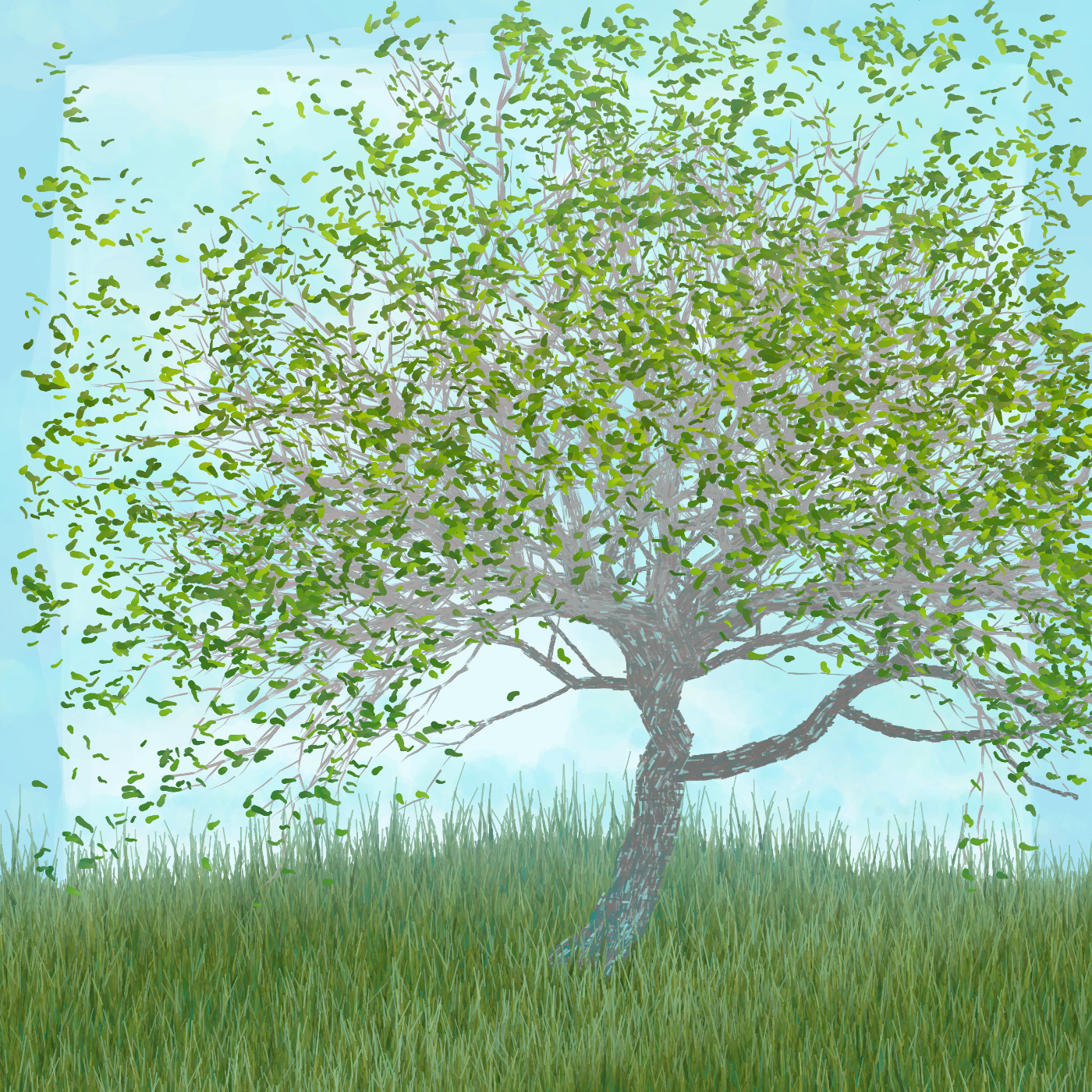 Ornamental Tree #149 static NFT preview