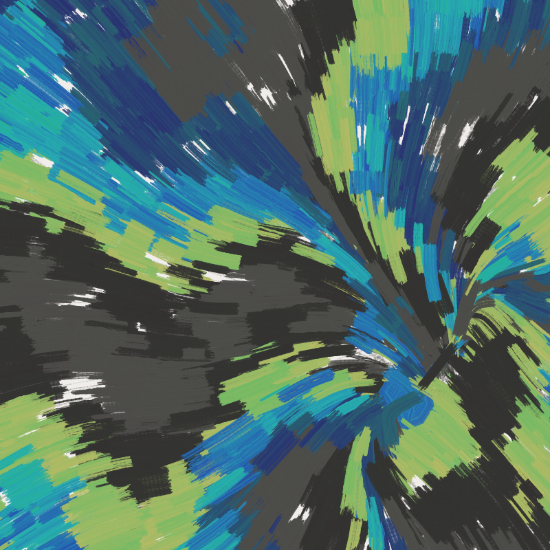 Abstract Attractorism #158 static NFT preview
