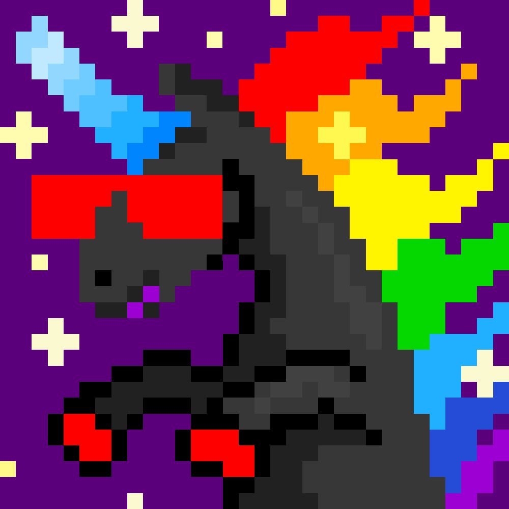 Unicorn #6744 static NFT preview