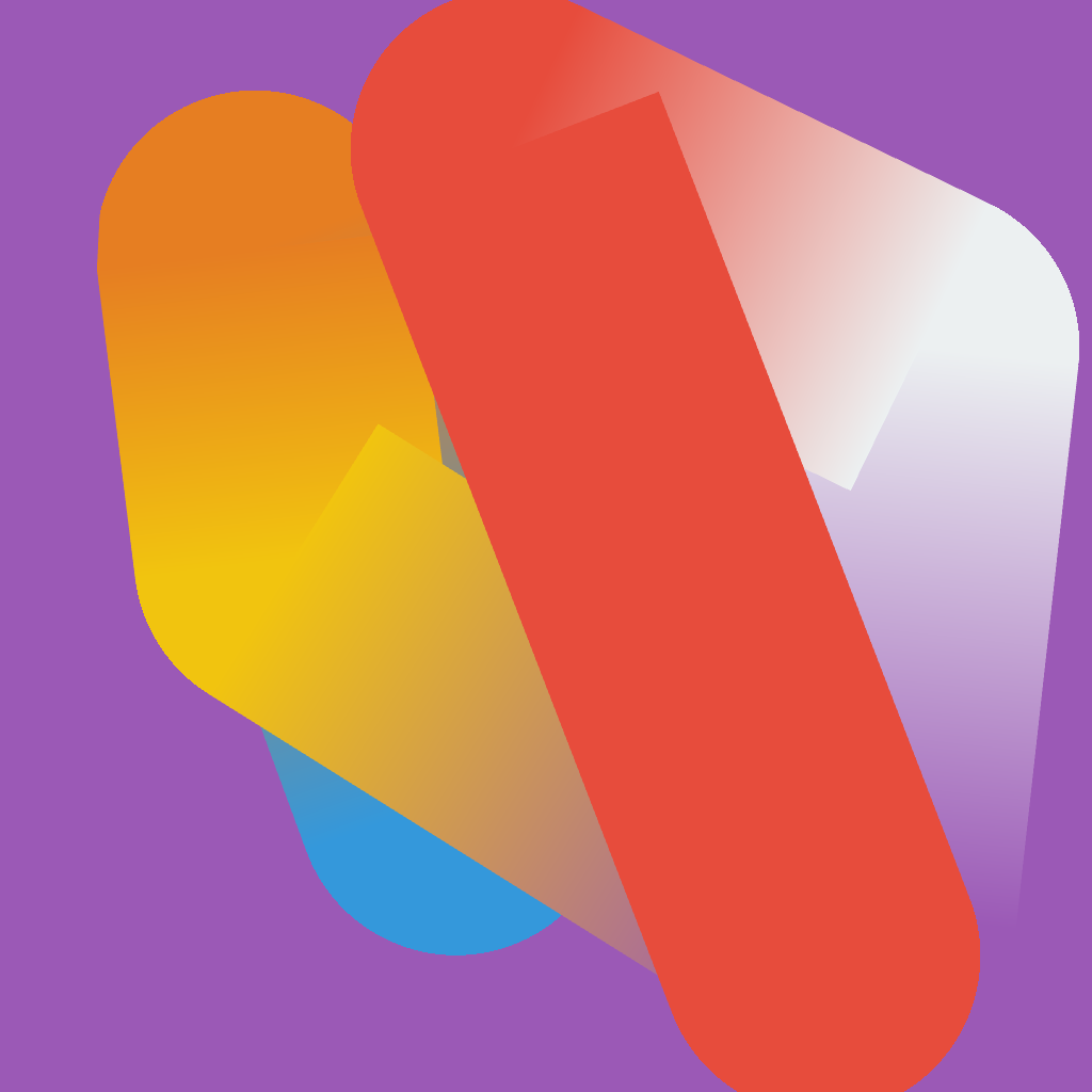 Rainbow Swirls #19 static token preview