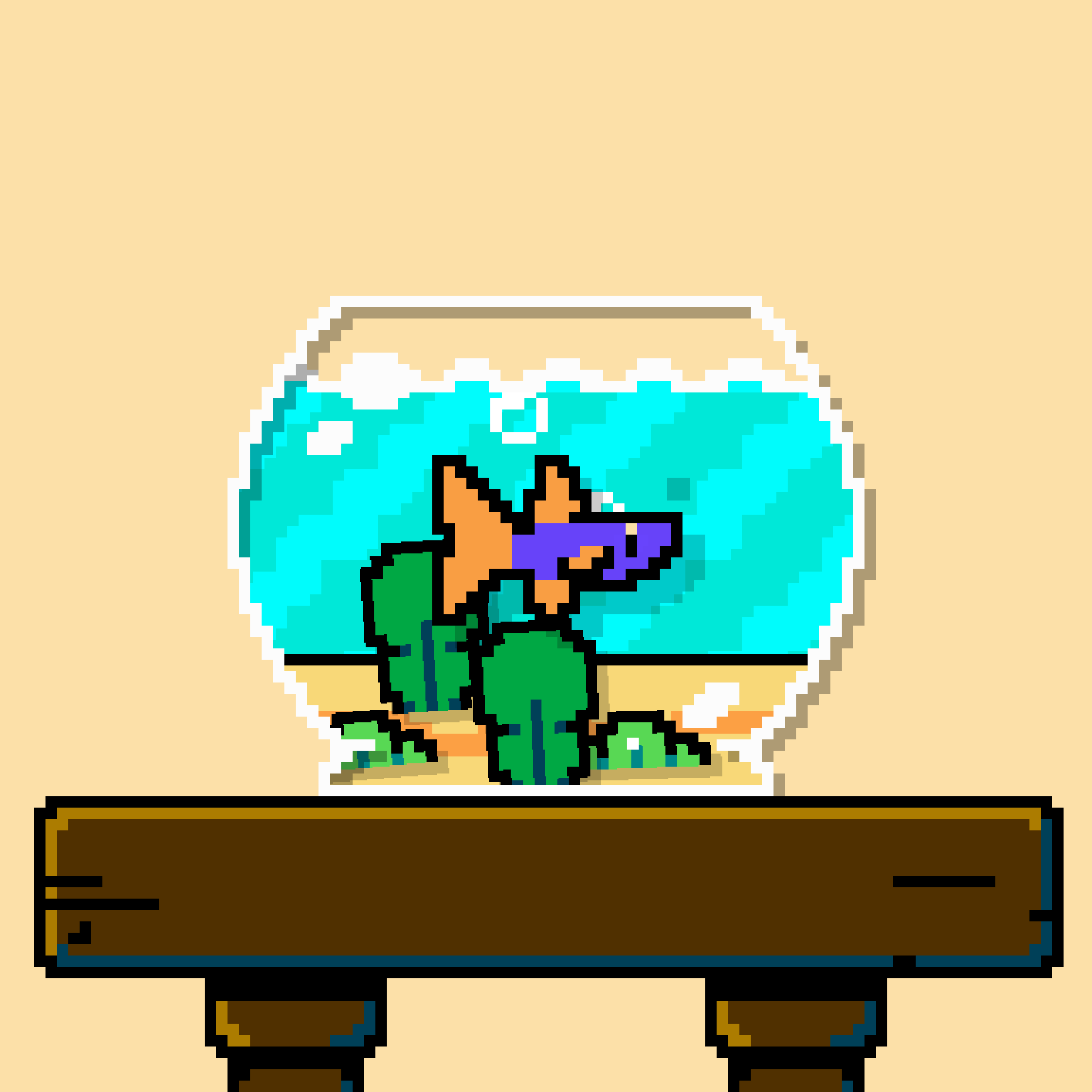 betta fish #346 static token preview