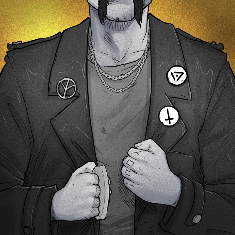 PUNX NOT DEAD #571 static token preview