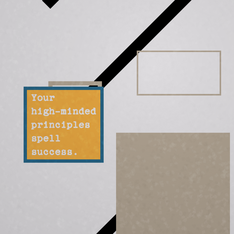DeStijl Fortunes #53 static NFT preview