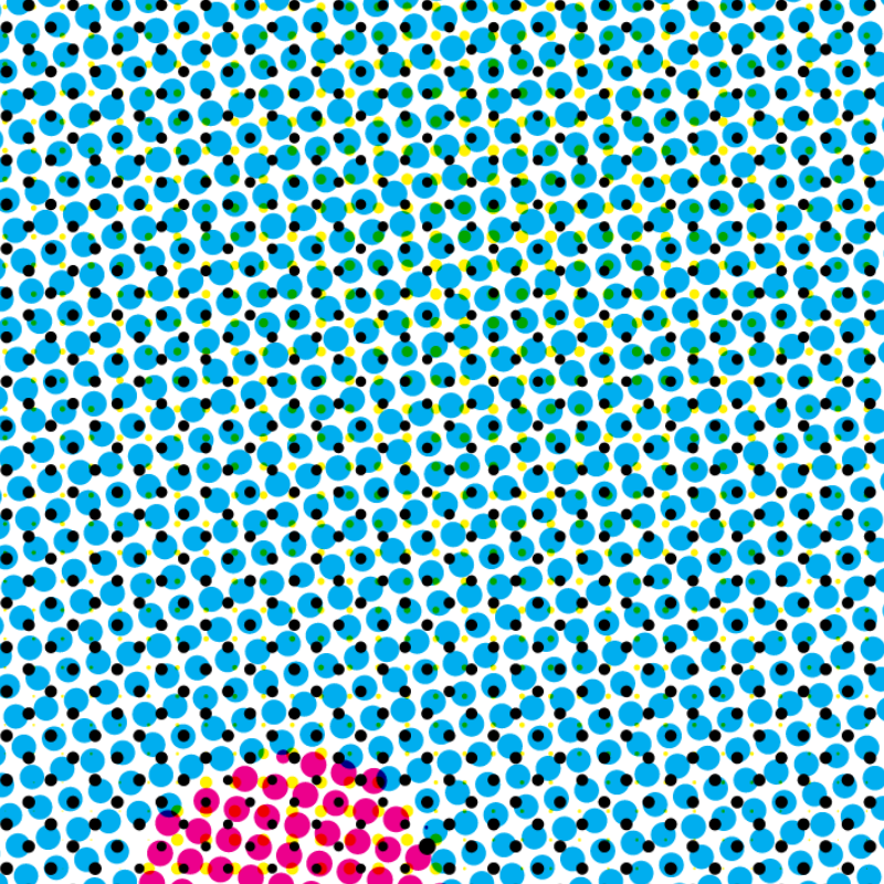 CMYK (Death of a Medium) #165 static NFT preview