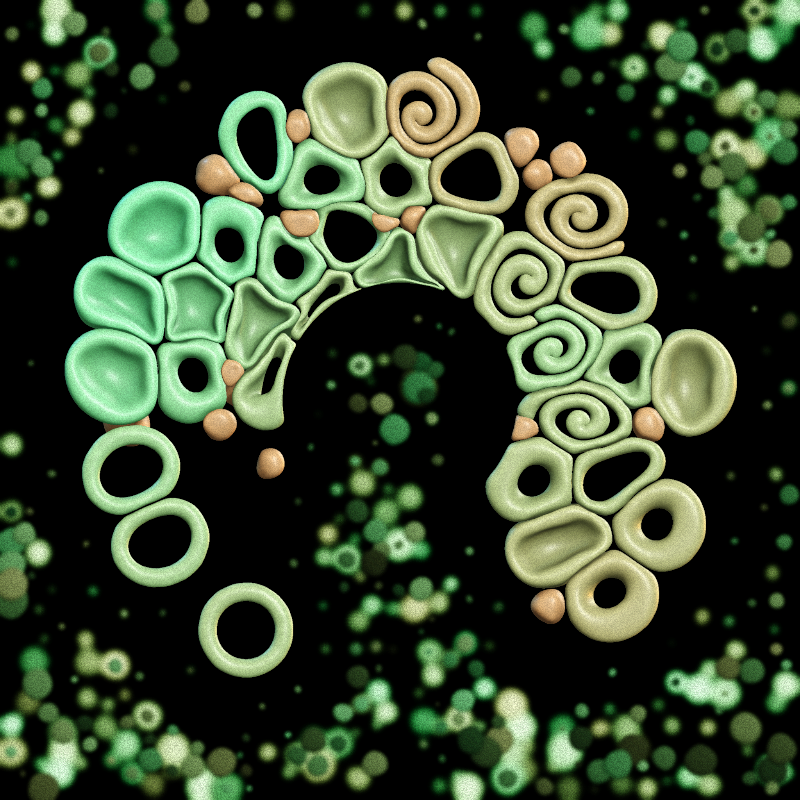 Haemo Globs #124 static NFT preview