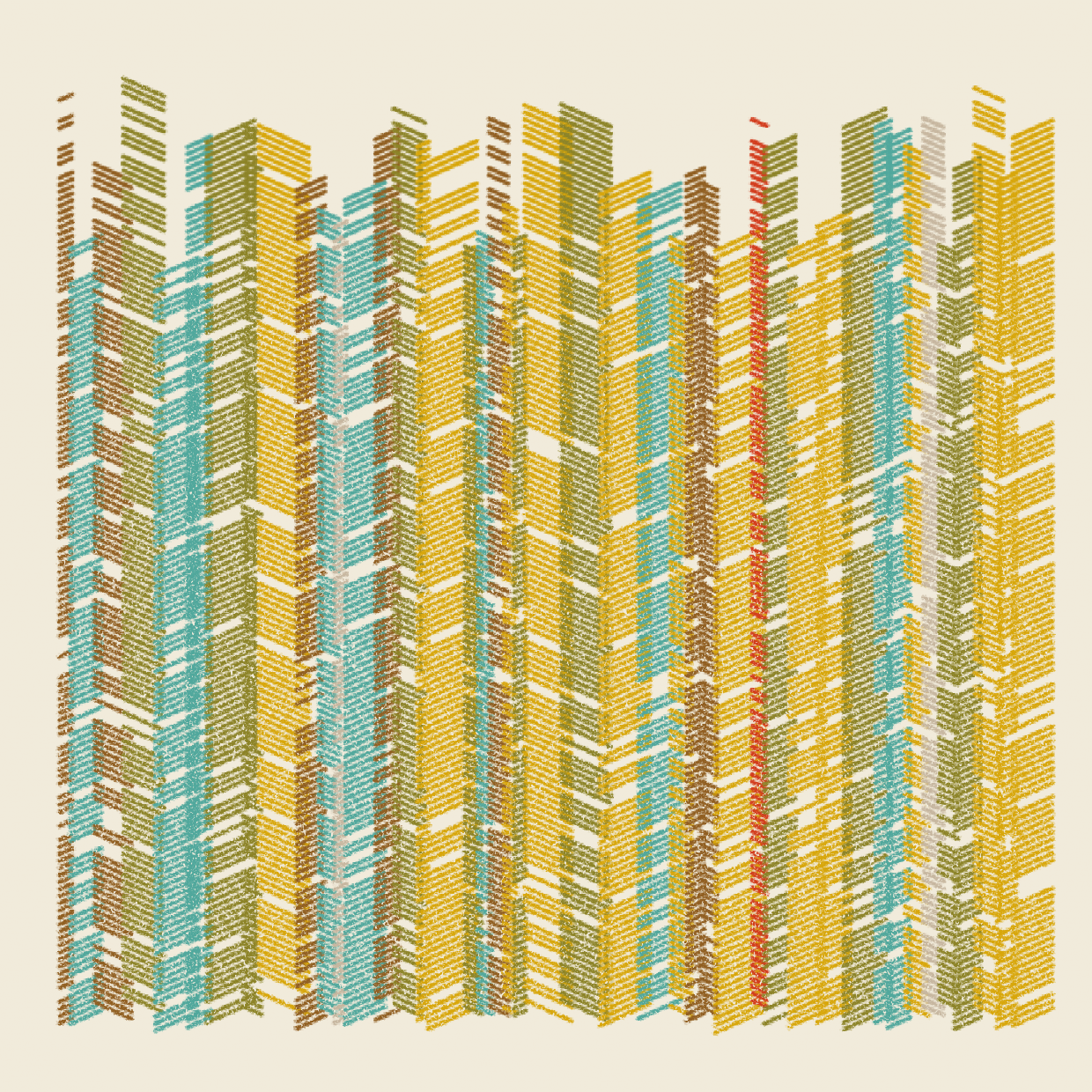 Utopian Skyline #65 static NFT preview