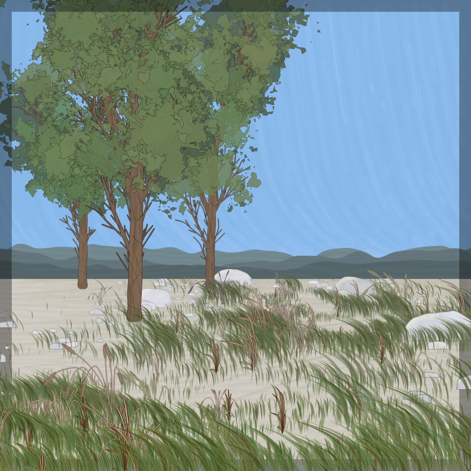 Rain Ritual #138 static NFT preview
