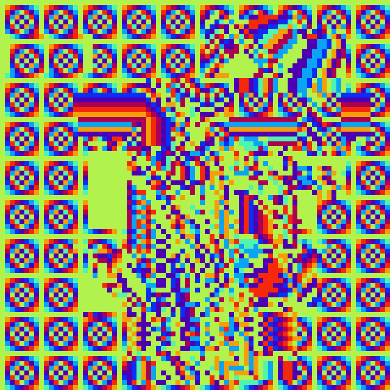 Mosaic #848 static NFT preview