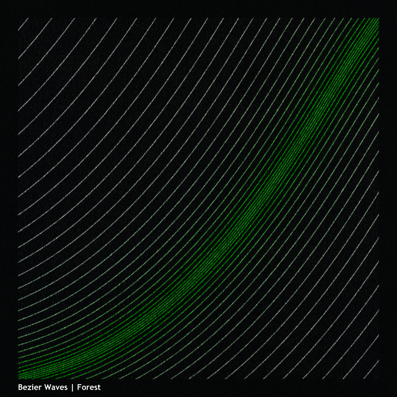 Bezier Waves #59 static token preview