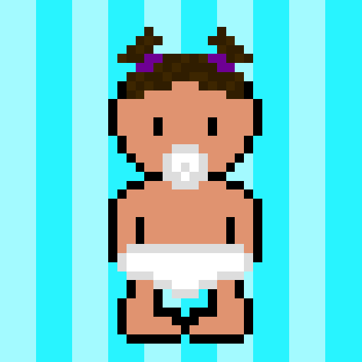 Pixel Babies #8 static token preview
