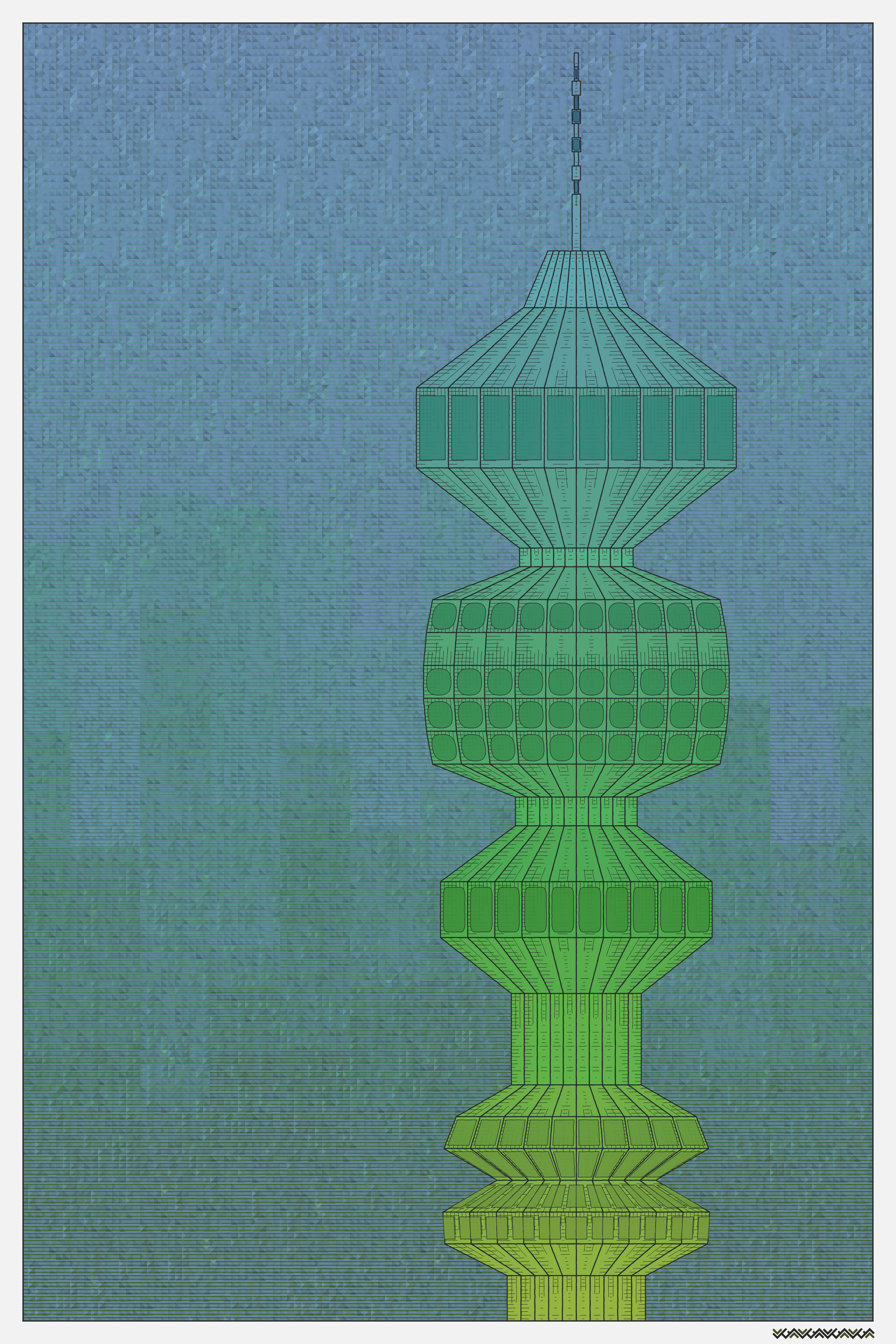 Needle #96 static NFT preview