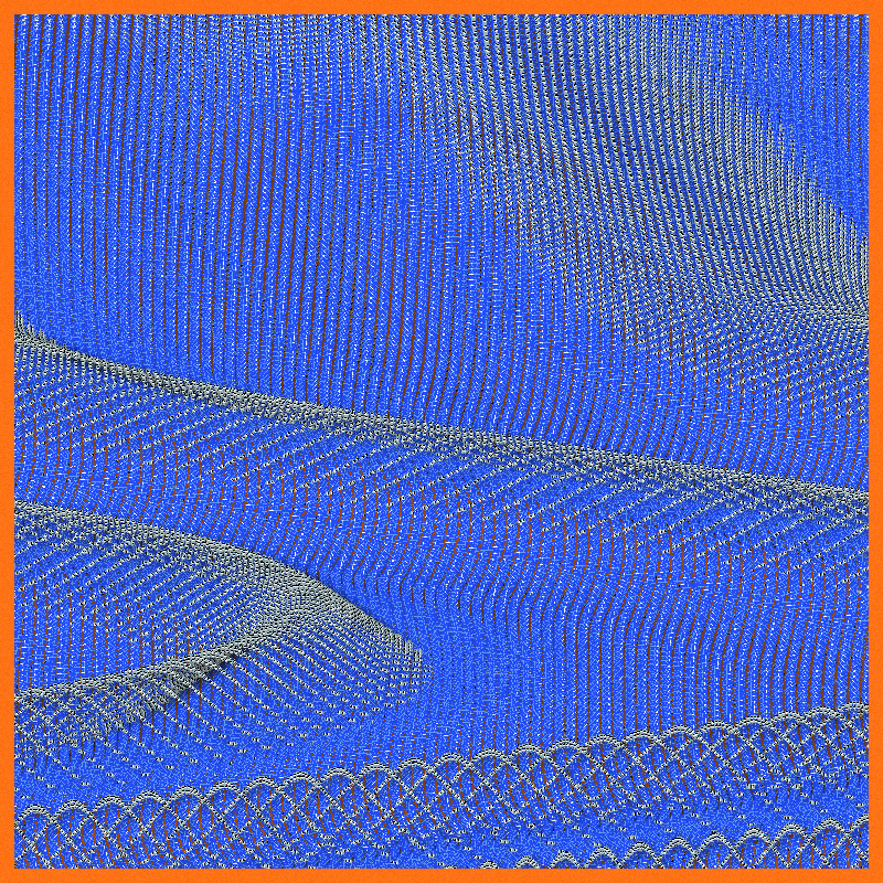 Nounfall #100 static NFT preview