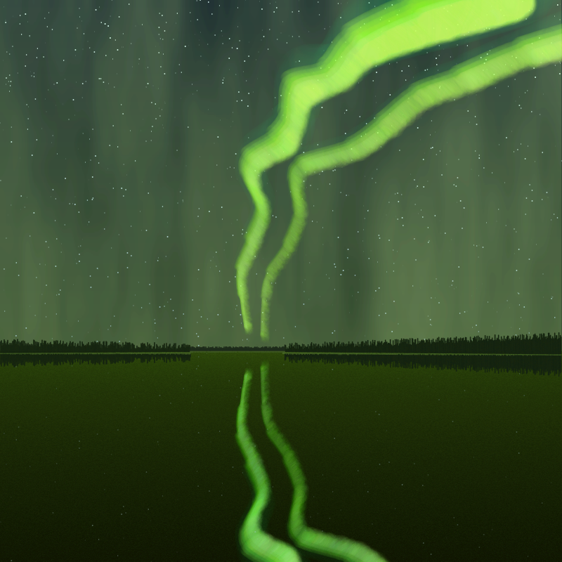 Aurora Borealis #64 static token preview
