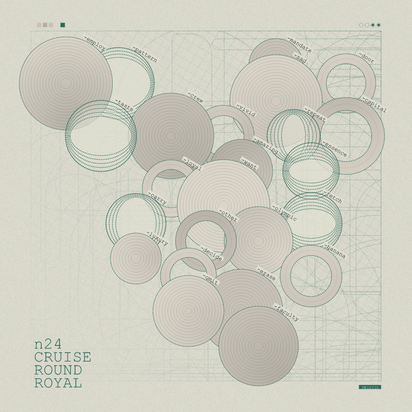 Sparsely Populated Grid #92 static NFT preview