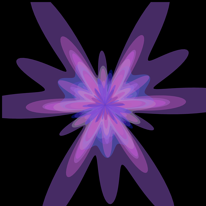 Blooming Flowers #27 static NFT preview