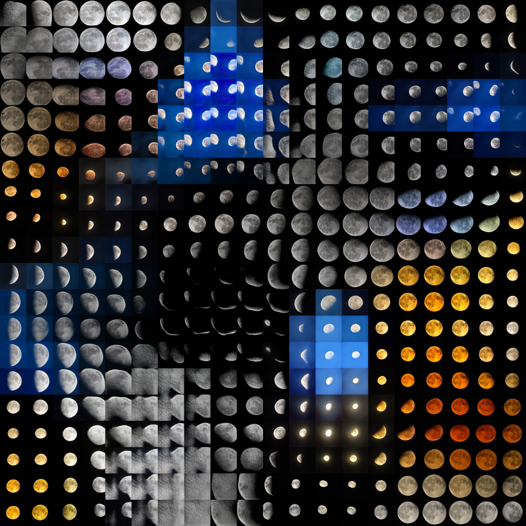 Waxing Crescent #27 static NFT preview