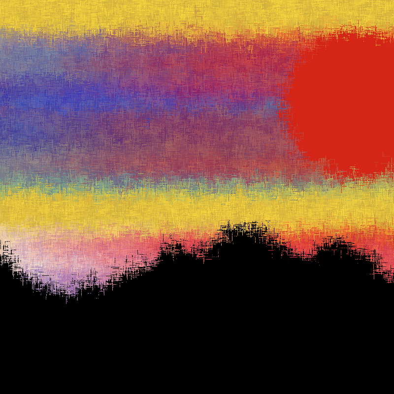 Sunset in memory #27 static token preview