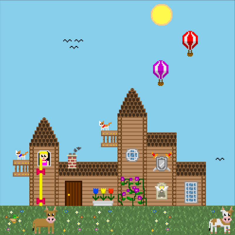 2D Mansion #961 static token preview
