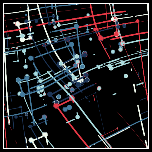 Star map #92 static NFT preview